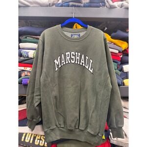 Size S - vintage 90s Steve & Barry's‎ university of Marshall sweatshirt crew